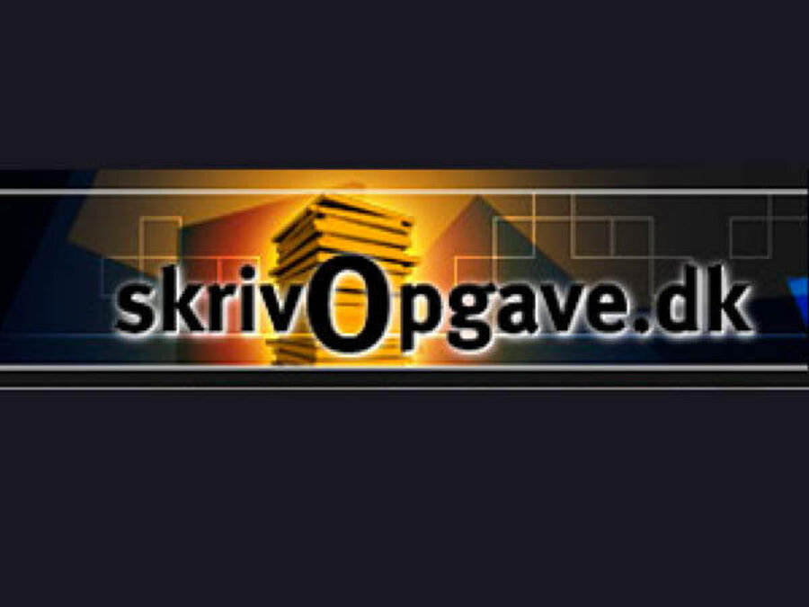 Logo for SkrivOpgave.dk
